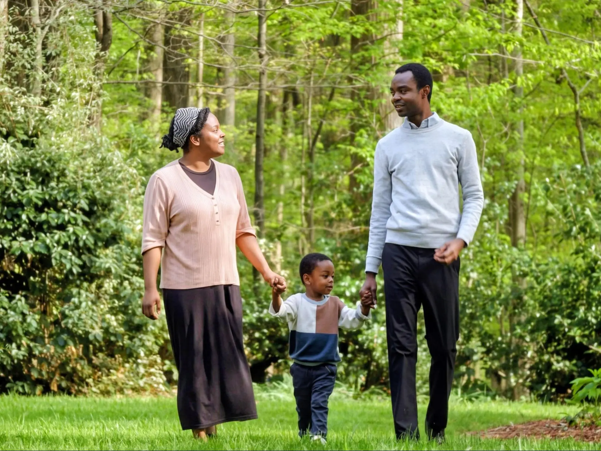 Kala Omeiza and Family